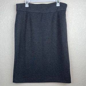 Grace grey midi skirt